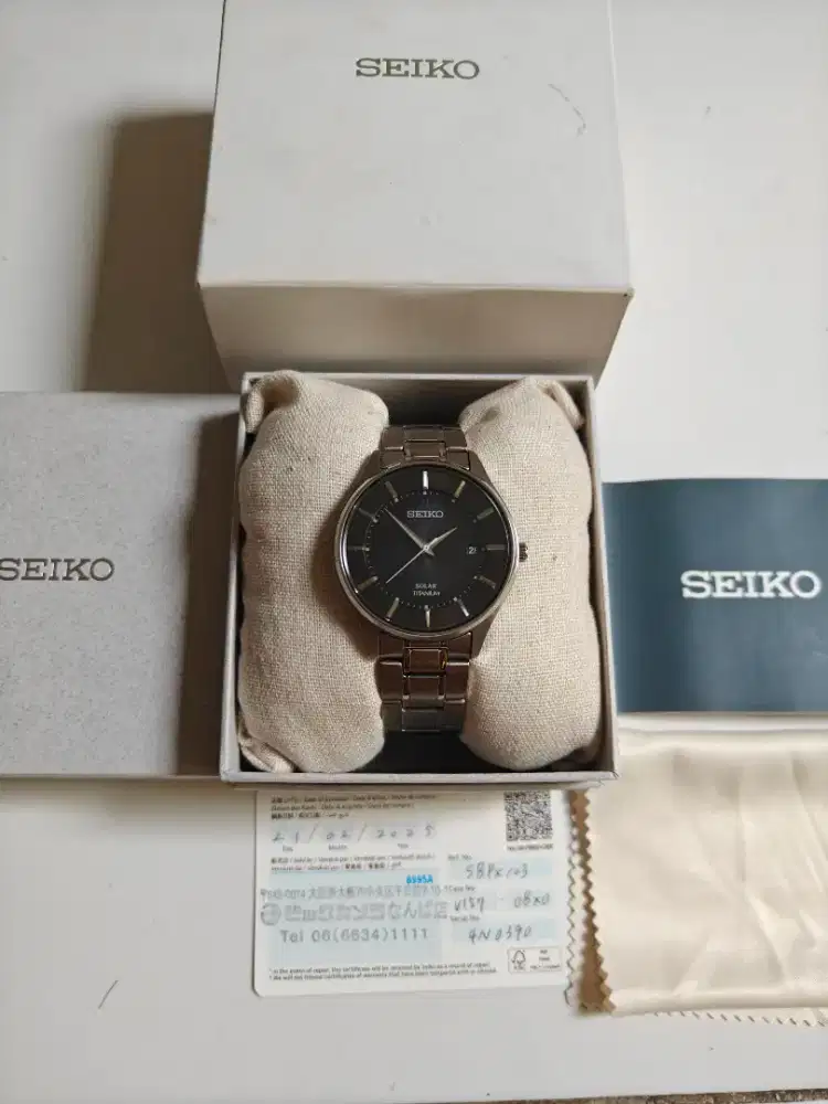 SEIKO SELECTION  V157-0BX0 SBPX103 JDM original bekas fullset fullink