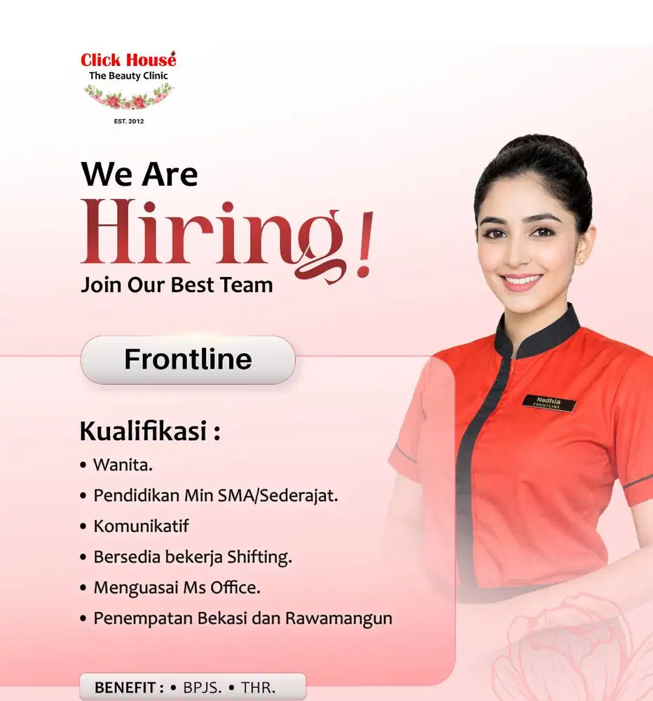 Lowongan Kerja Frontliner