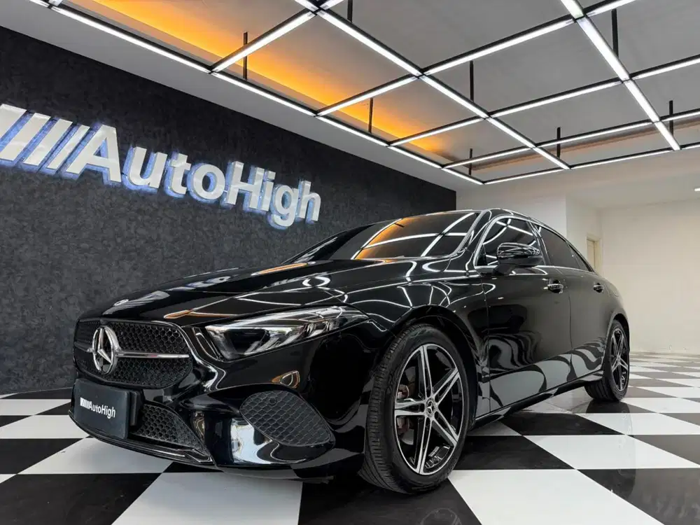 DP10% [Km9.000] A200 Saloon Sunroof 2023 Black Reg 2024 #AUTOHIGH