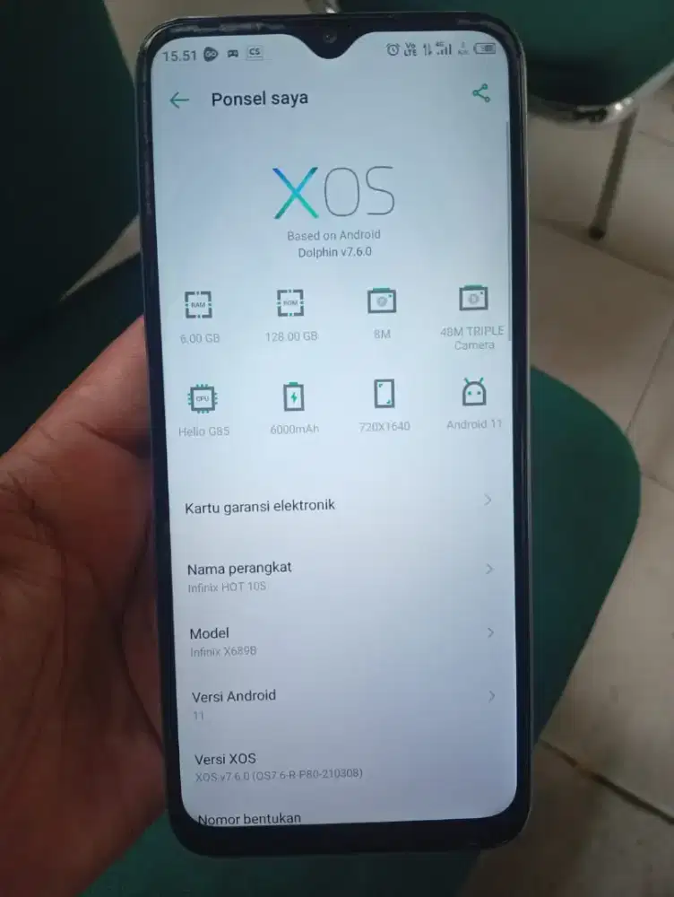 Infinix Hot 10s 6/128