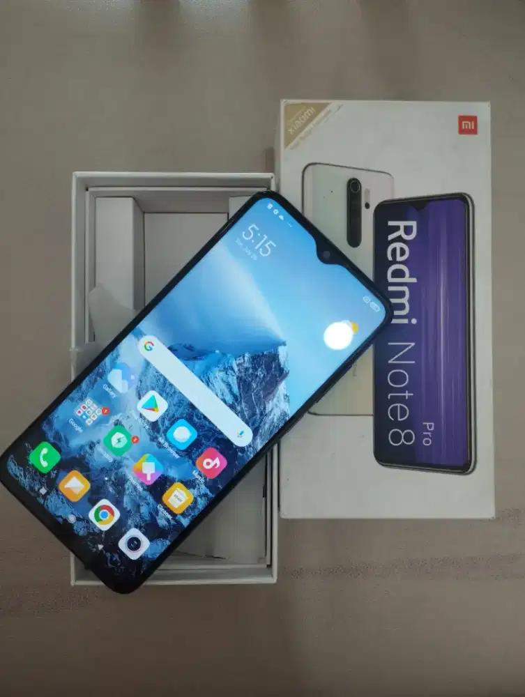 Redmi Note 8 Pro-Finger.4G.Ram 6/64GB.GOLDEN PONSEL
