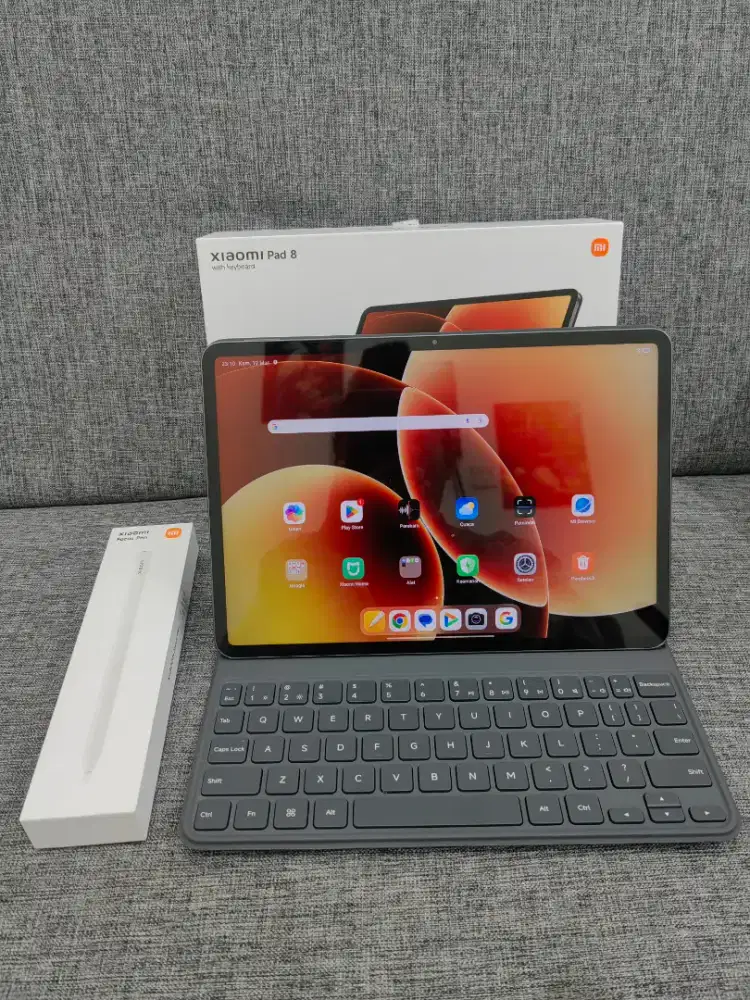 Xioami pad 8 8/256 Fulset ori keybord+ pensil ori no minus