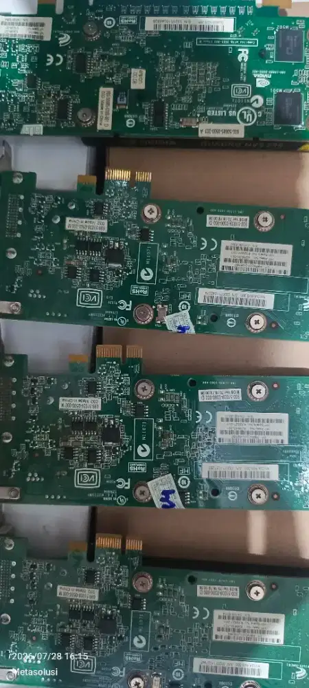VGA Nvidia NVS 300 4 Pc Ok