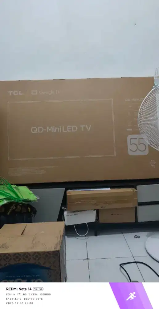 TCL QD MINI LED TV 55