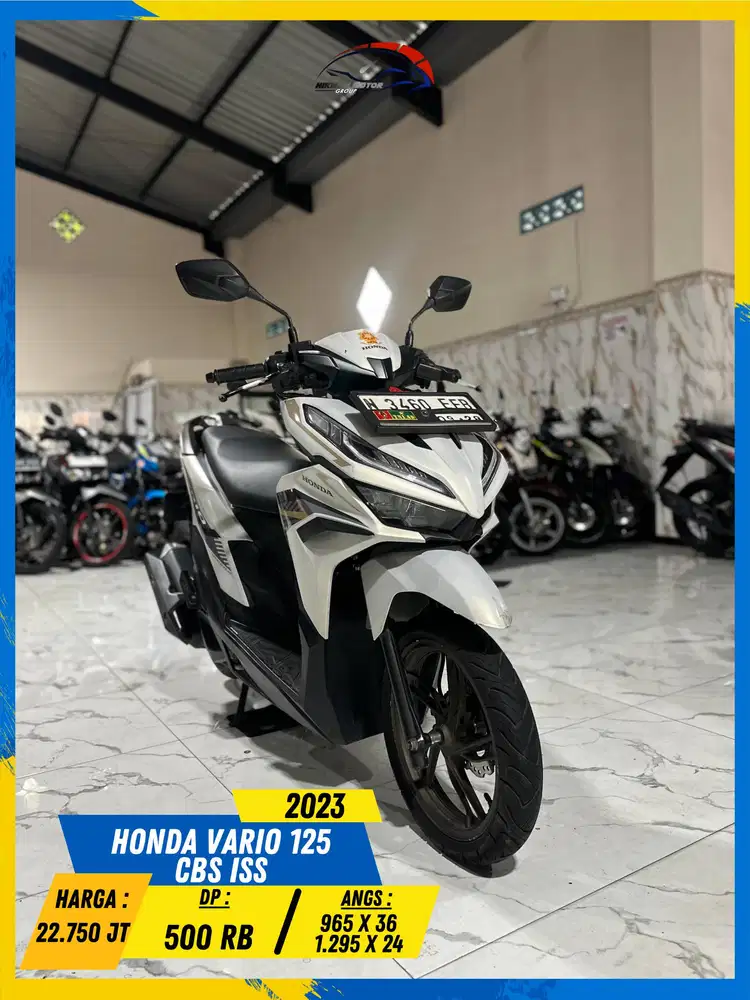 HONDA VARIO 125 CBS ISS 2023 NEGO GAS KANN  MASZEHH HIKMAH MOTOR KEPUH