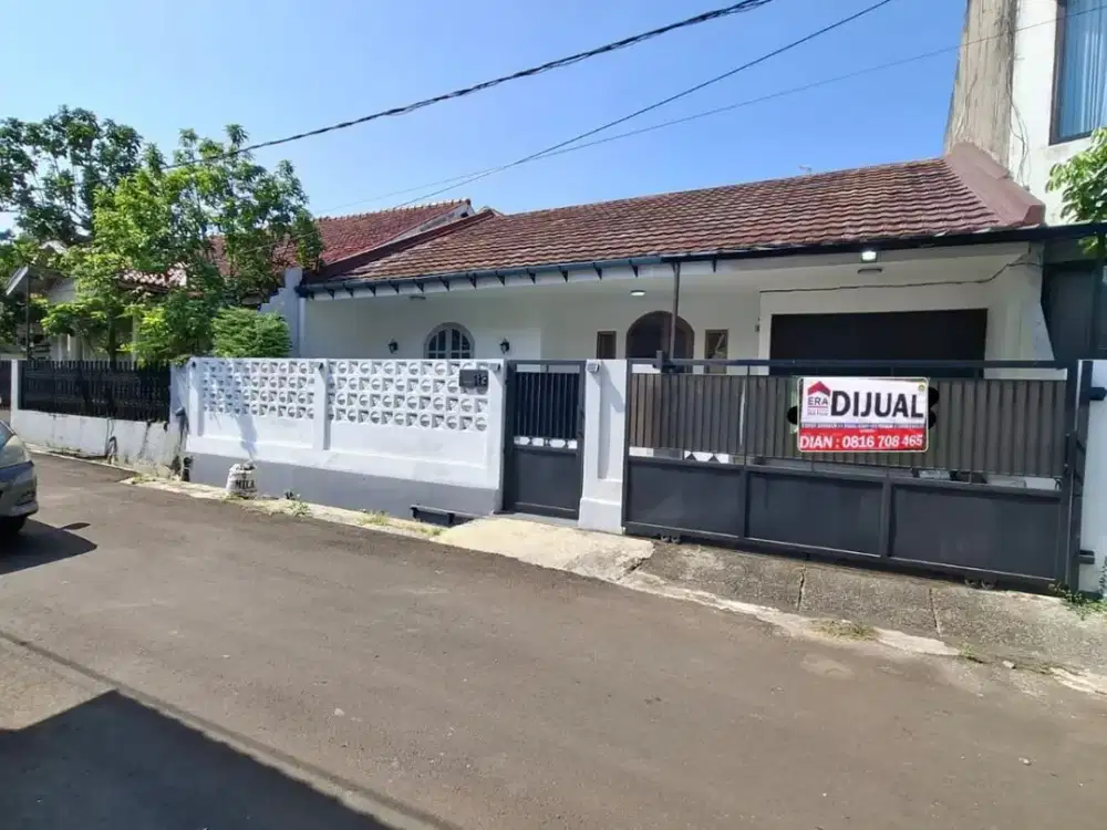 Rumah baru gaya clasic dkt tol Graha Indah Kd Halang bogor Utara
