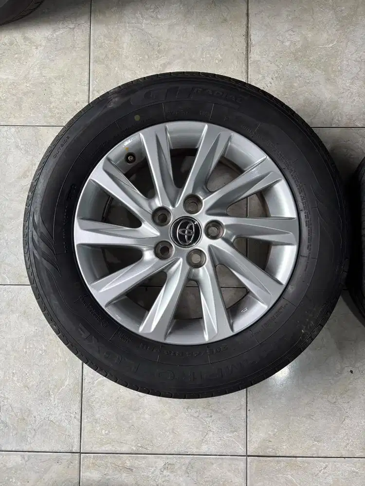 Velg PCD 5x114 Ring 16 Original Toyota Innova Zenix G Plus Ban 205 60
