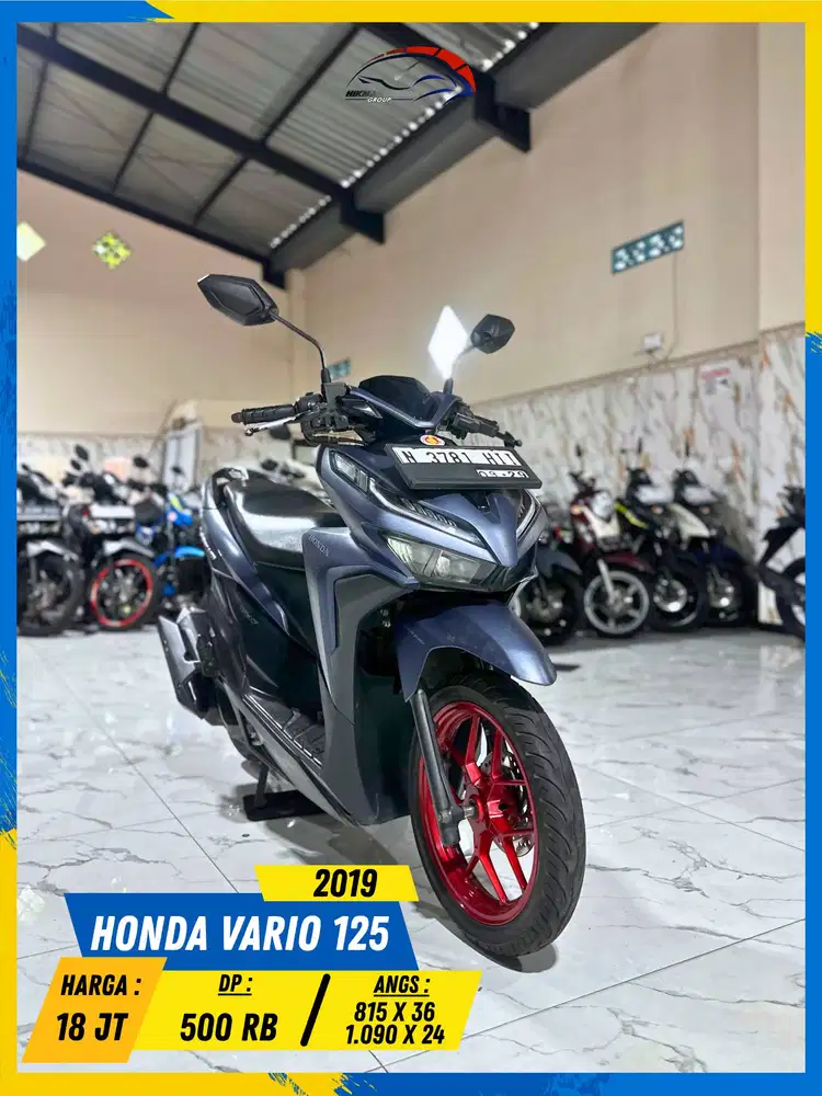 HONDA VARIO 125 2019 MESIN AMAN POLL MASZEHH HIKMAH MOTOR KEPUH