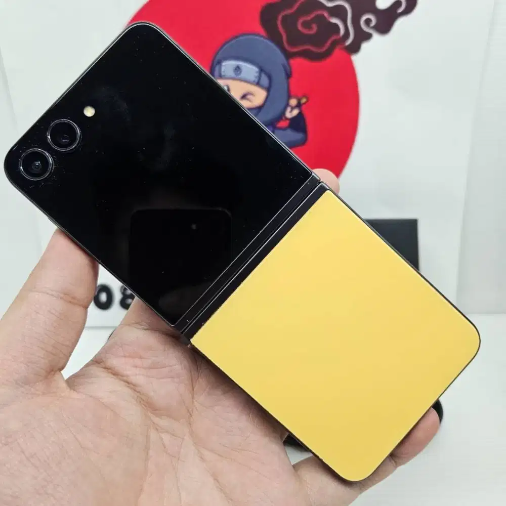 Samsung Galaxy Z Flip 5 Yellow 512GB Fullset Sein Like New