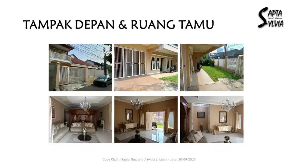 Rumah Strategis Di Kawasan Kebayoran Lama