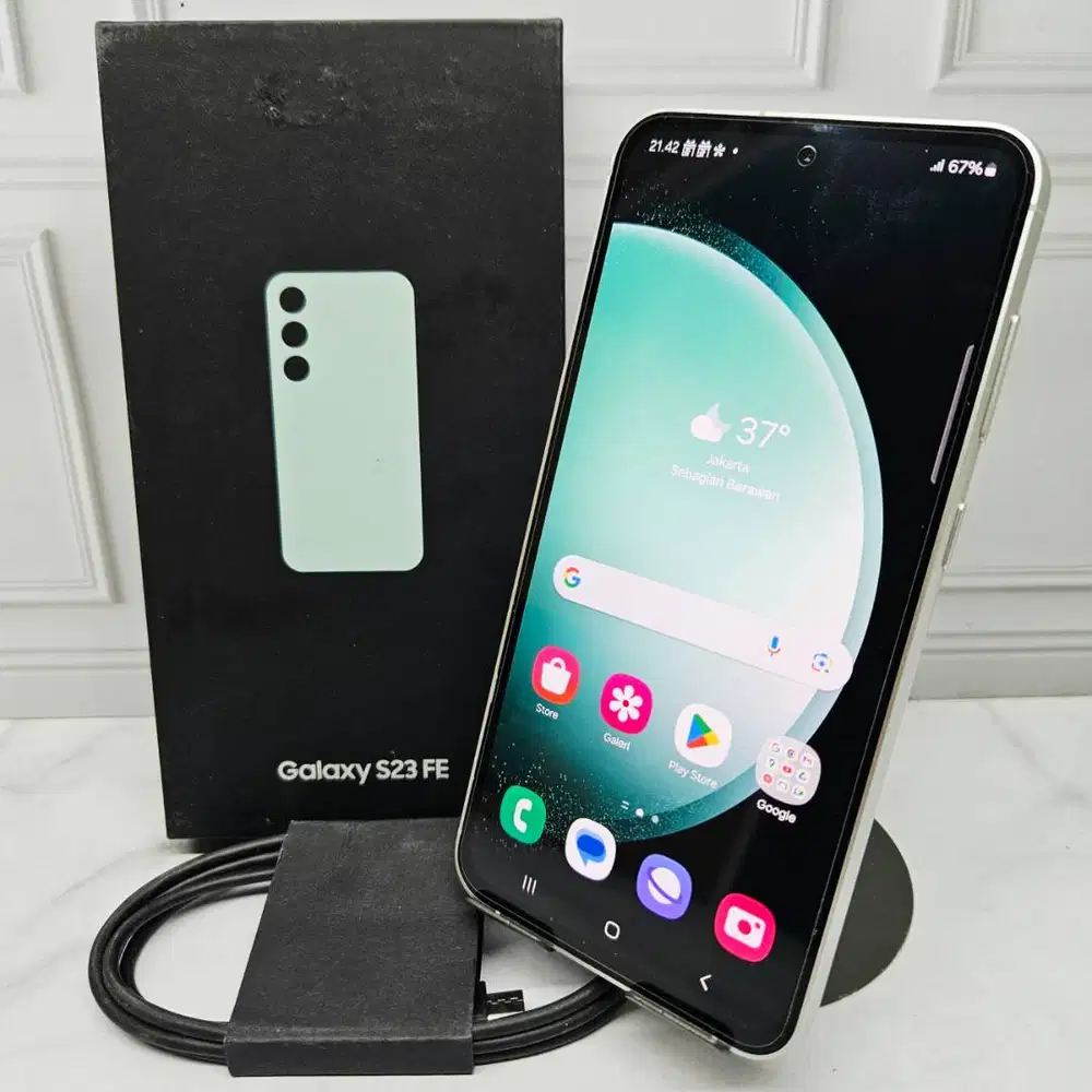 Samsung Galaxy S23 FE 8/128GB Resmi SEIN Fullset Mulus No Minus