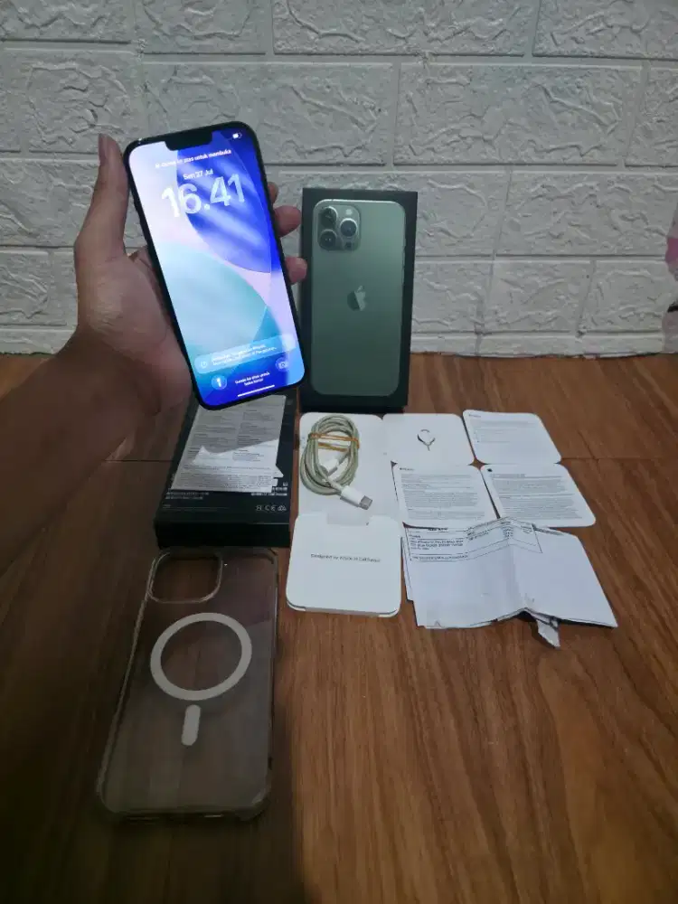 Iphone 13 pro max 256gb Ibox green Fullset original