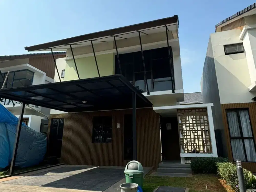 Murah !! DIJUAL RUMAH DI JGC CLUSTER MAHAKAM 2 LANTAI HADAP SELATAN