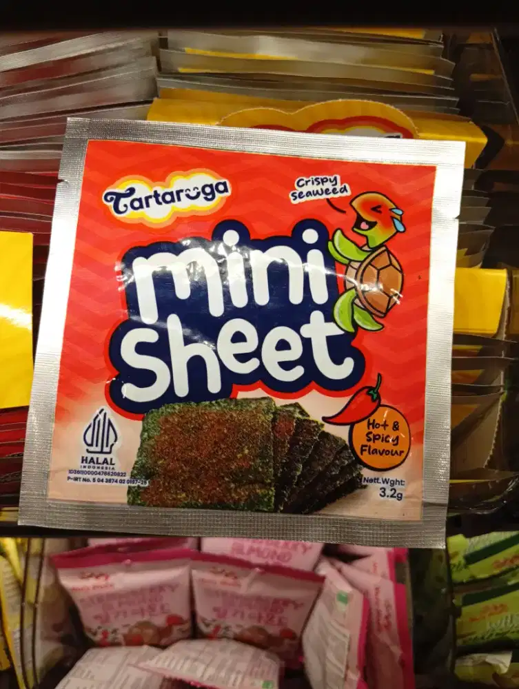 Tartuga Mini Seaweed Sheet 2.3G