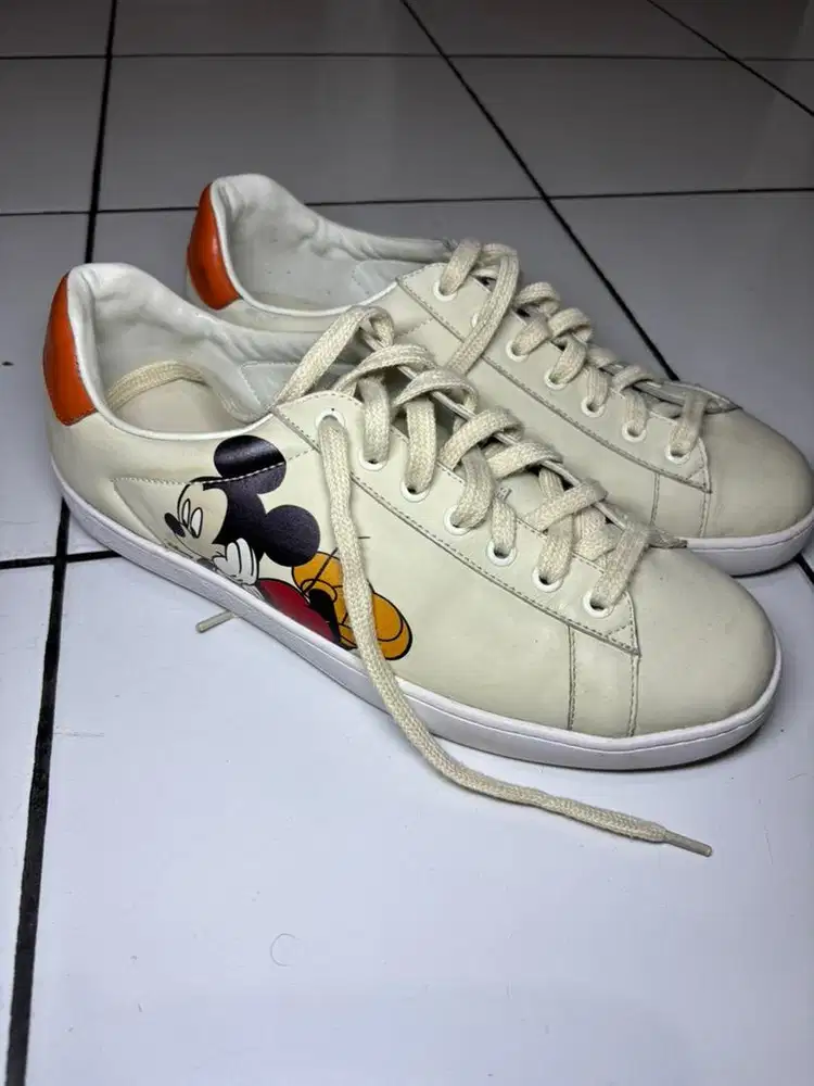 Sepatu Gucci x Disney Ace Sneaker Mickey Mouse - Size 43