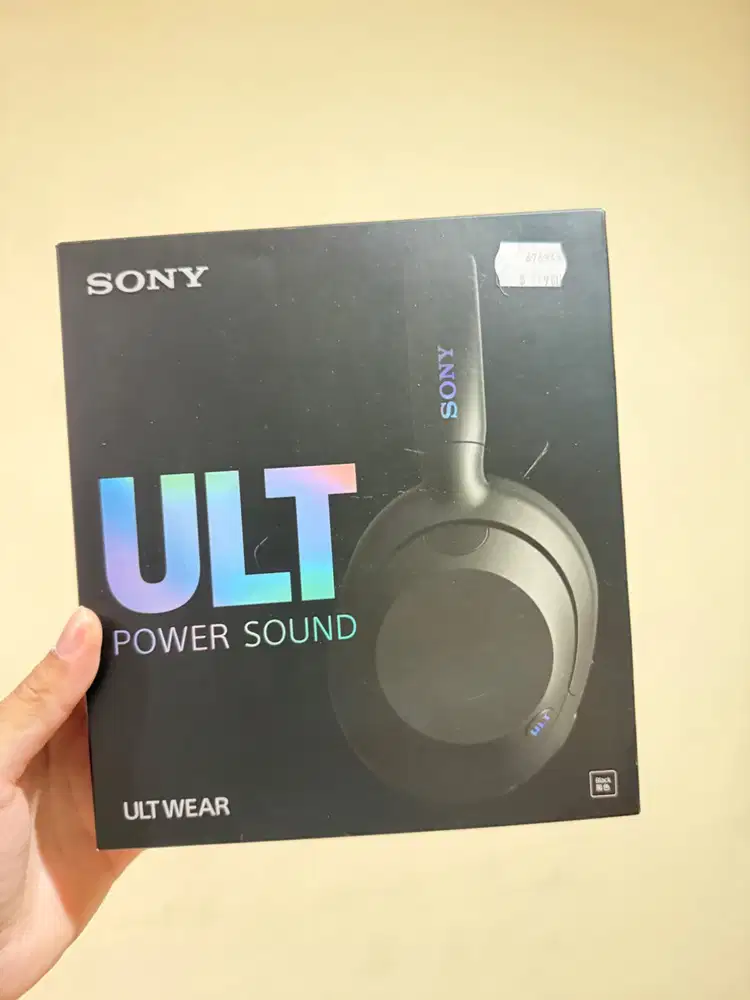 Sony ULT WEAR Noise Cancelling Over-Ear Headphones (Black)