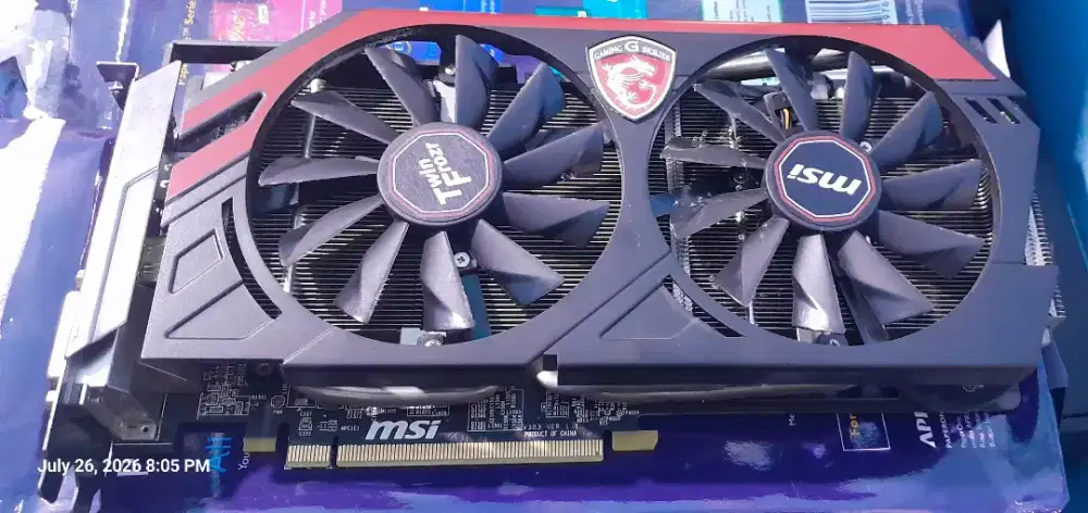 Vga MSI 2gb ddr5 256 bit