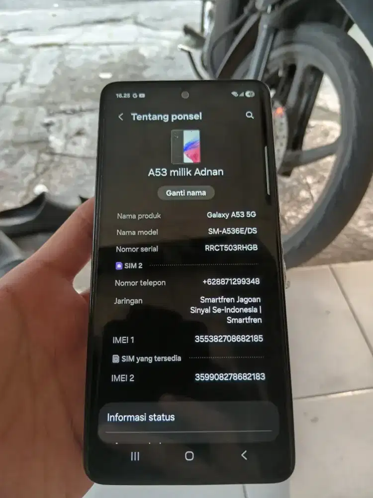 Jual hp Samsung Galaxy A53