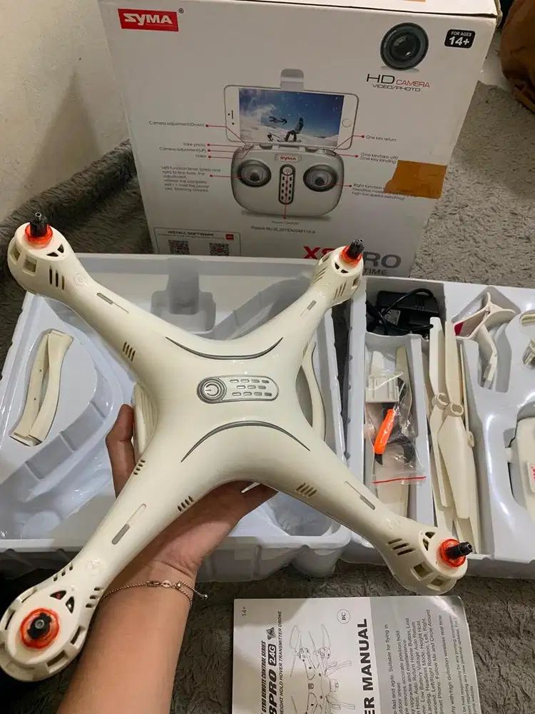 Drone Zyma X8 Pro Wifi Second Fullset