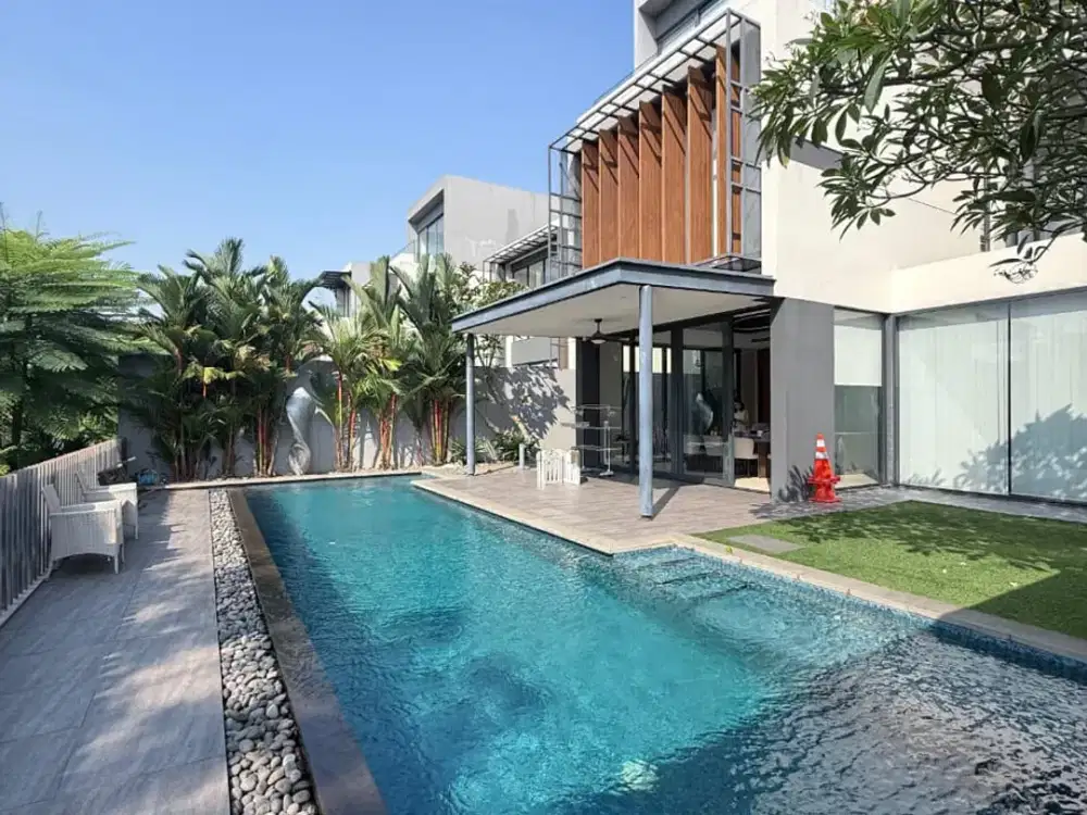 Rumah Mewah Full Furnished, Siap Huni Navapark Cluster Lyndon - BSD