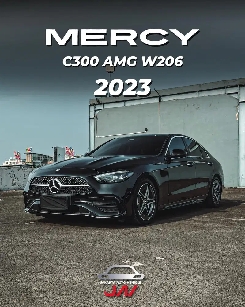 Mercedes Benz C300 AMG W206 2023 / LOW ODO / LIKE NEW / MINT CONDITION