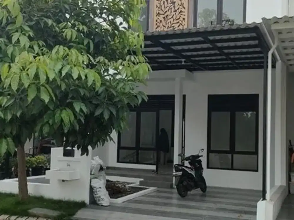 Rumah Minimalis 2 Lantai di Eco Medayu, Siap Huni, One Gate System