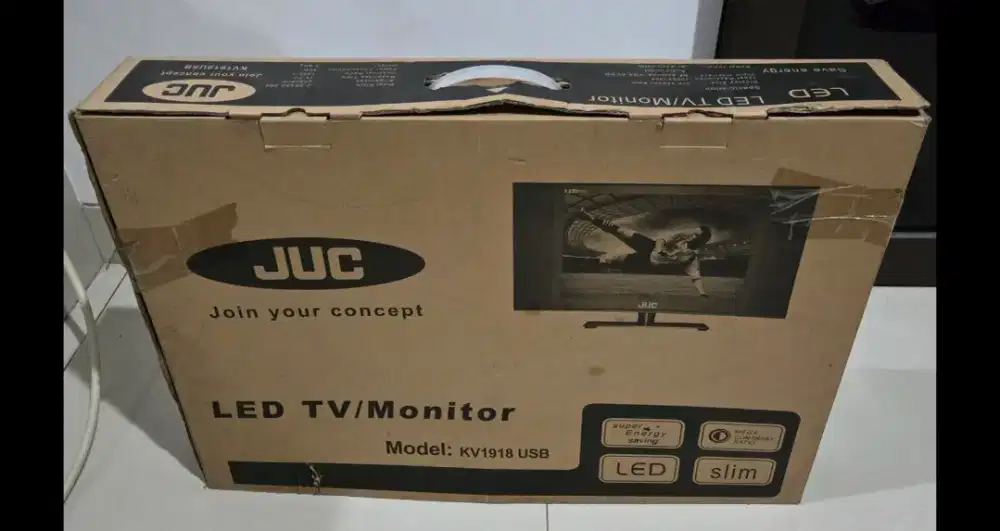 Habiskan stok murah TV LED analog 19 in slim tipis asli ori pabrikan
