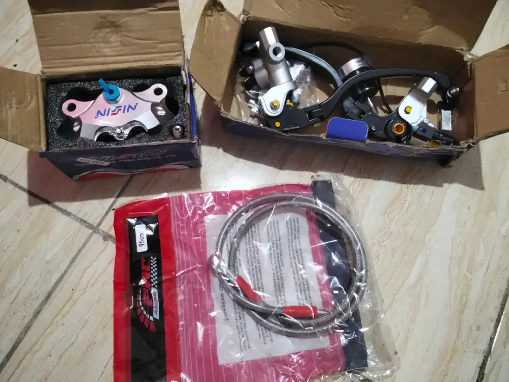 Pengereman Nissin brake komplit