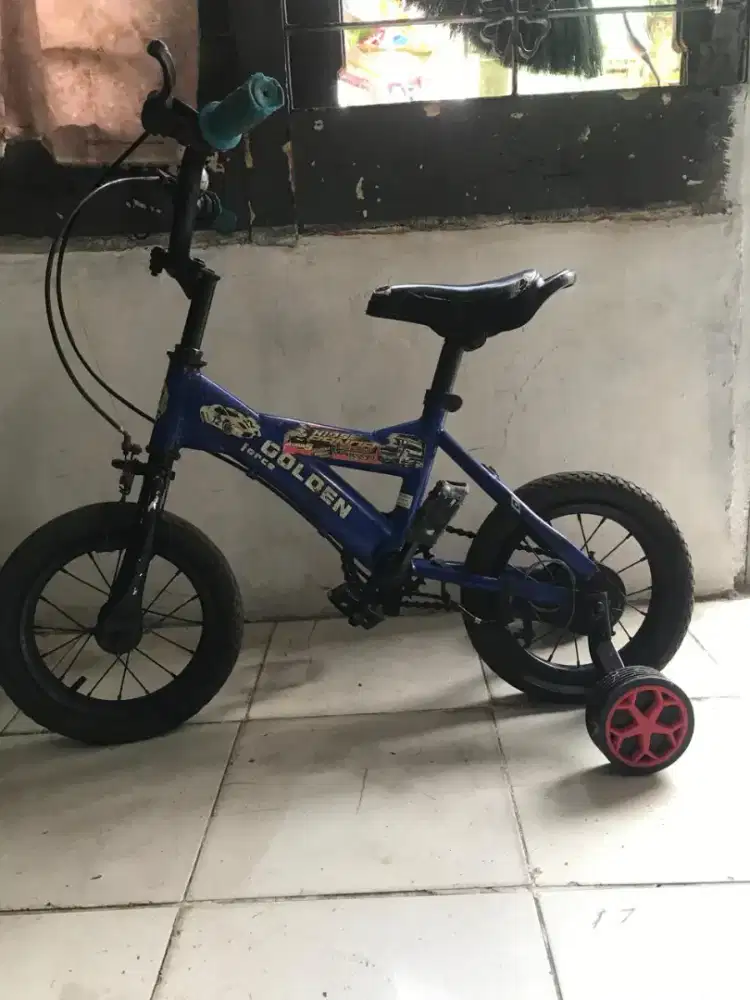 Sepeda 12inch biru