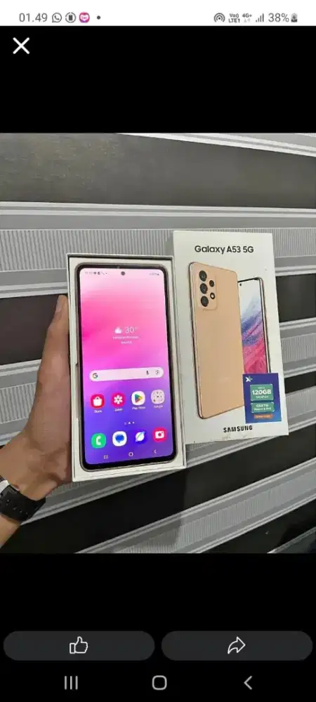 Samsung A53 5G Fulset 8/256