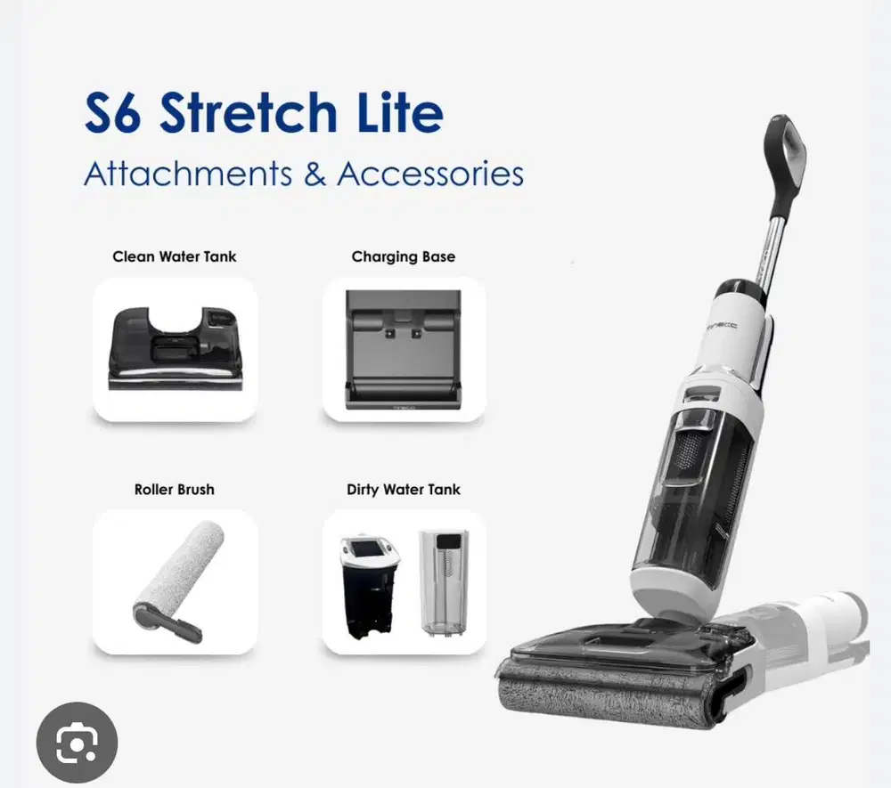 Tineco S6 Stretch Lite Vacuum like new