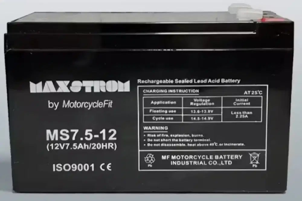 Dijual accu maxtrom