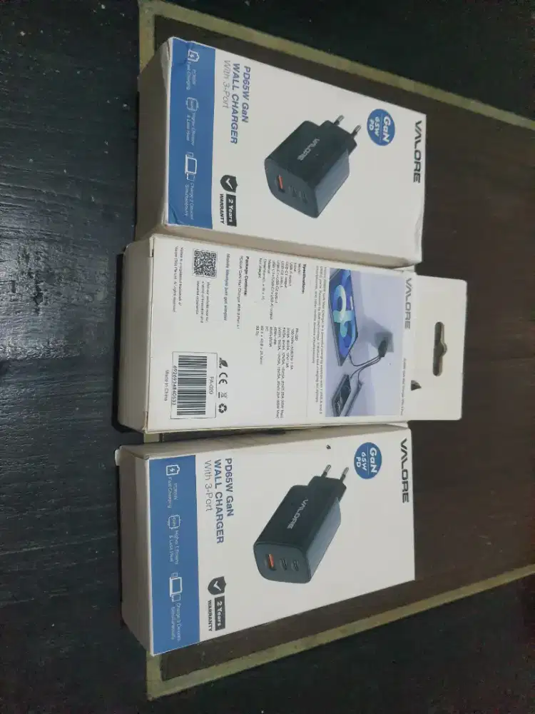 Adaptor charger Valore 65W super charging new