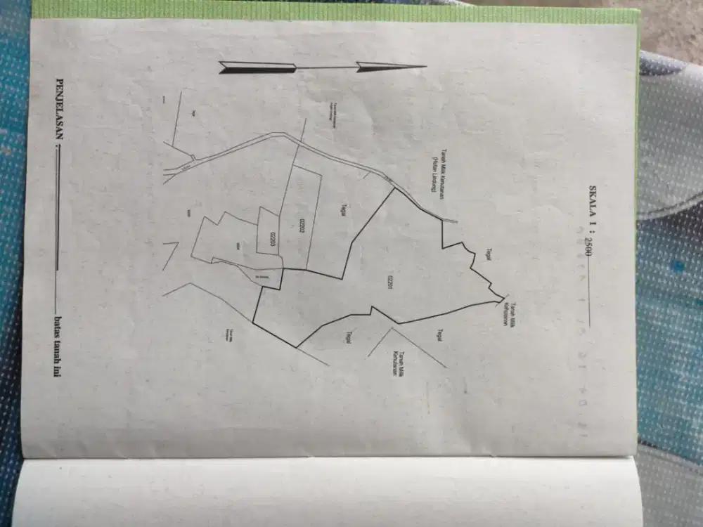 Dijual Lahan Zona Hijau Lokasi Strategis Sleman,Yogyakarta  Luas 2,4 Hektar