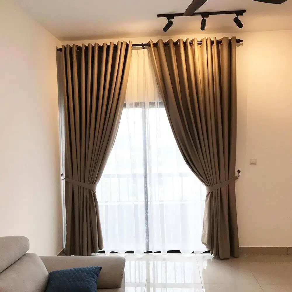 Jasa tukang pasang gorden model terbaru gorden blackout gorden kantor