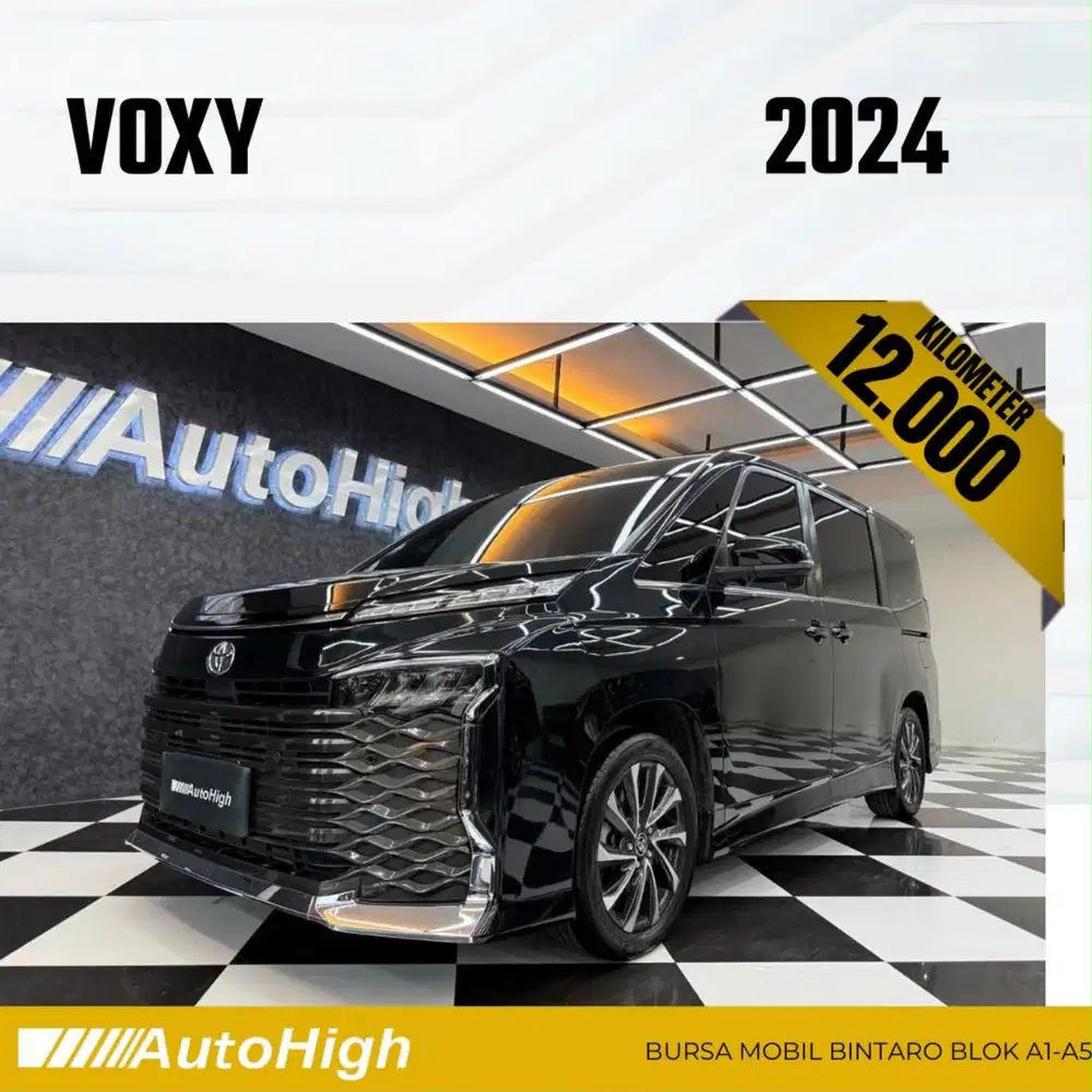 DP10% [Km12.000] Voxy 2024 Black Reg 2023 #AUTOHIGH