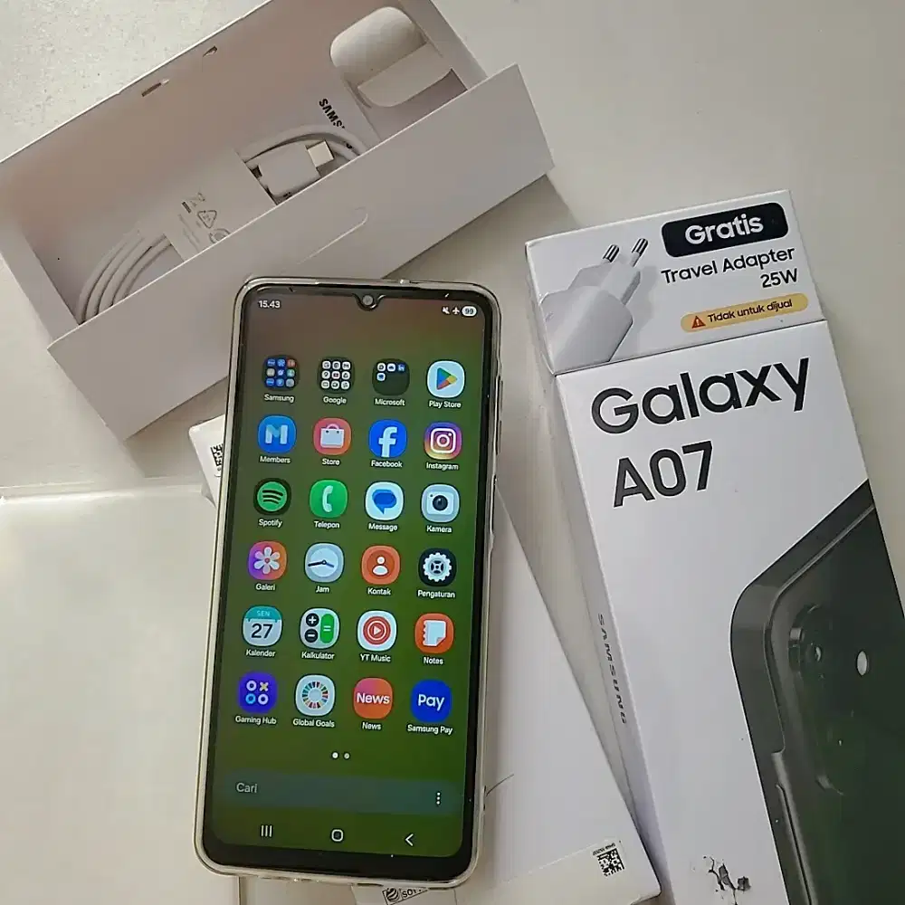 Galaxy A07 SM-A075F, RAM 4GB / ROM 64GB