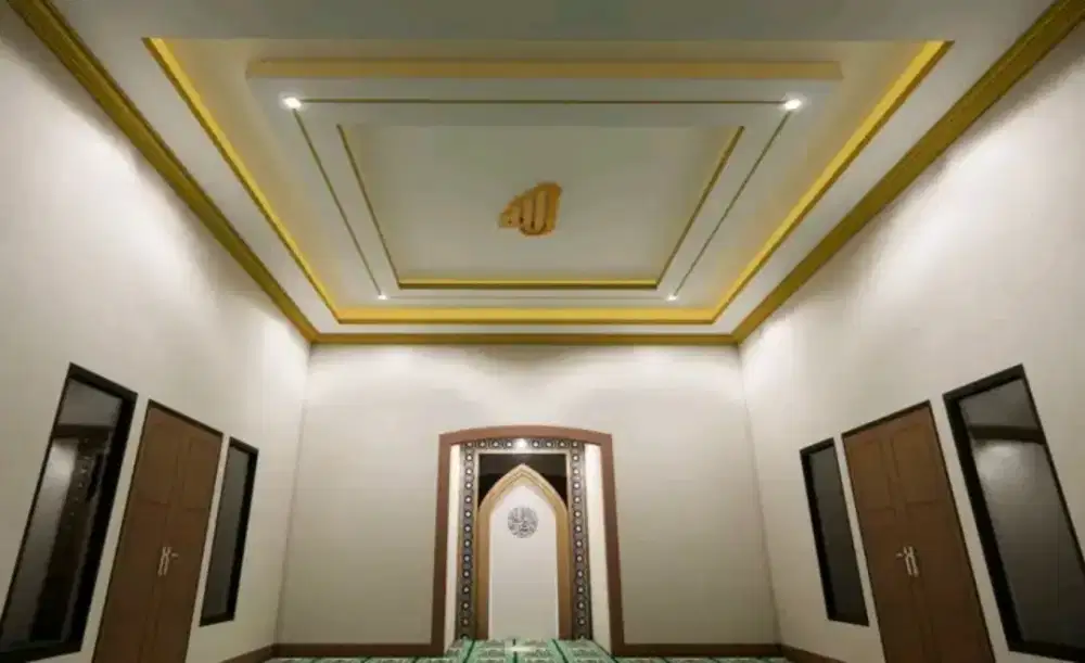 Pemasangan plafond, partisi dan pvc
