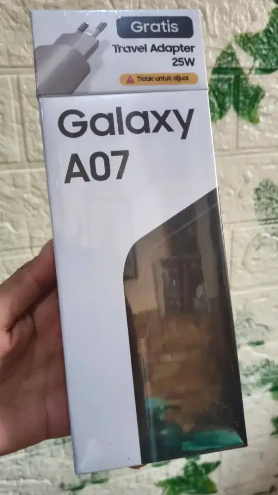 Samsung Galaxy A07 Black RAM 4/64 GB Baru garansi resmi
