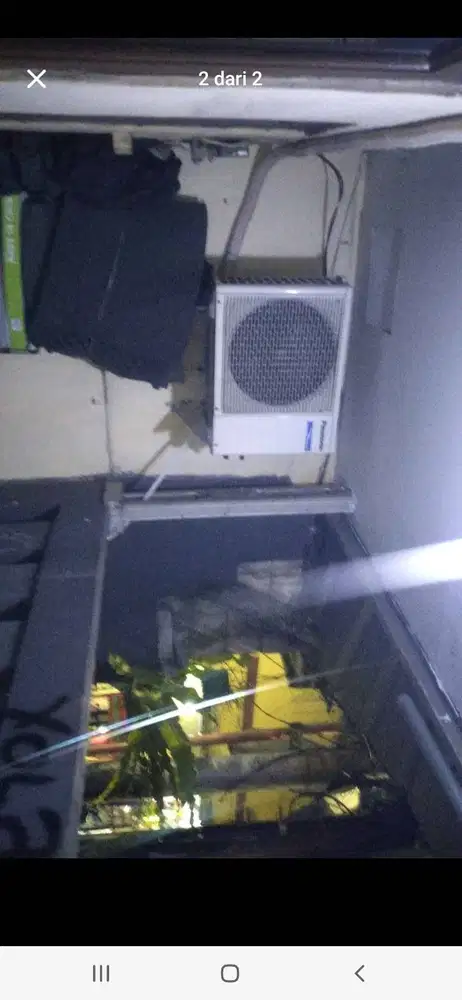 Jual AC panasonic 1pk kondisi masih normal dan dingin
