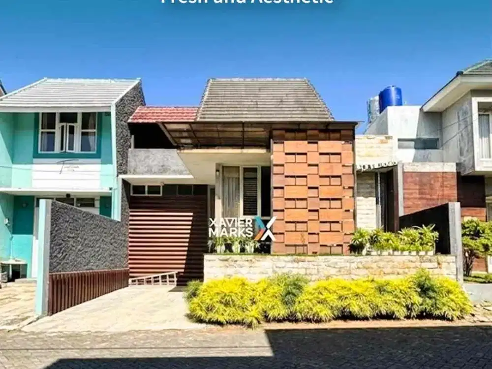 Villa plus kolam renang di Batu Malang