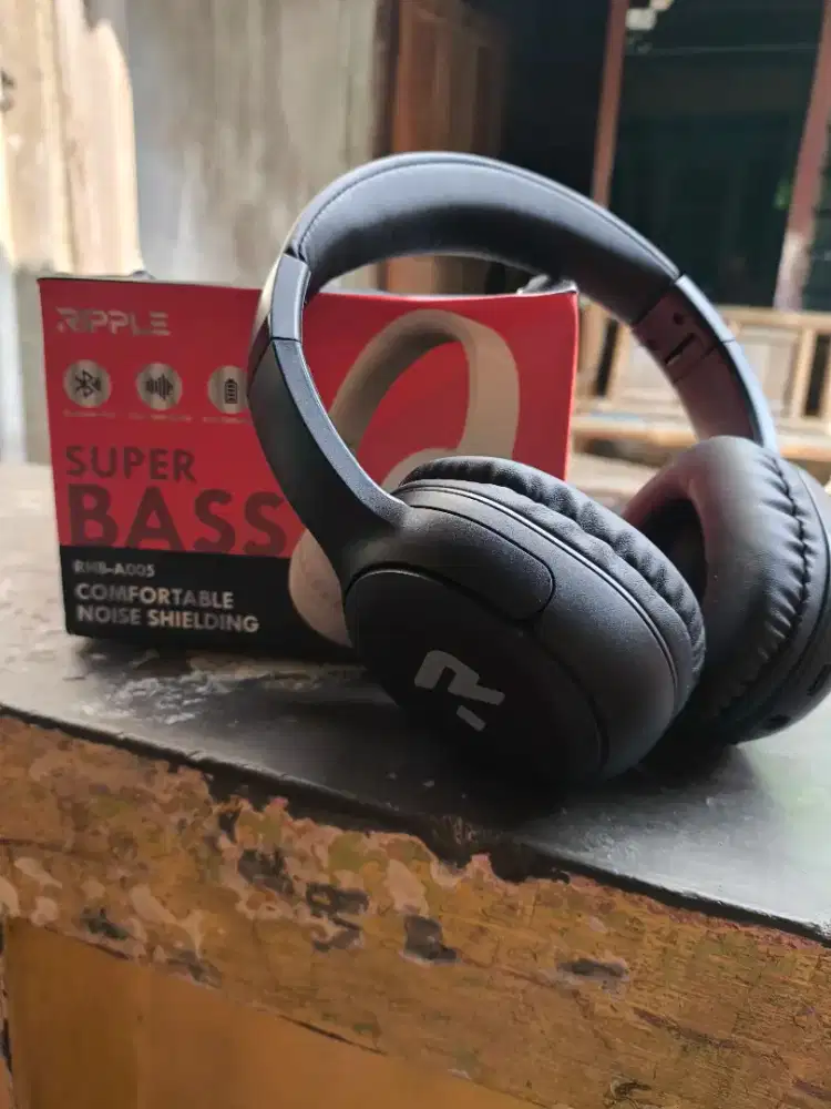 Headphone Bluetooth Ripple Original Super Bass