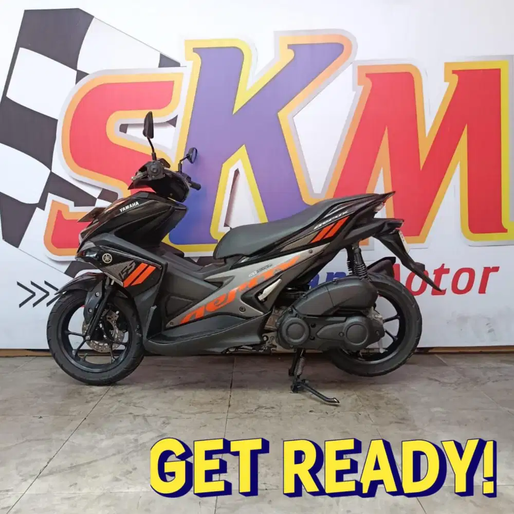 (DP 800 free pajak + kaleng hidup) aerox 2018 cash credt