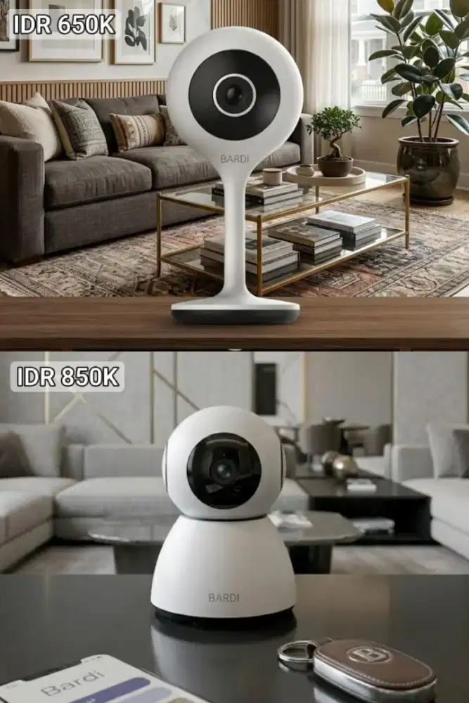 Pasang Smart CCTV BARDI IP Camera 5MP Indoor Premium