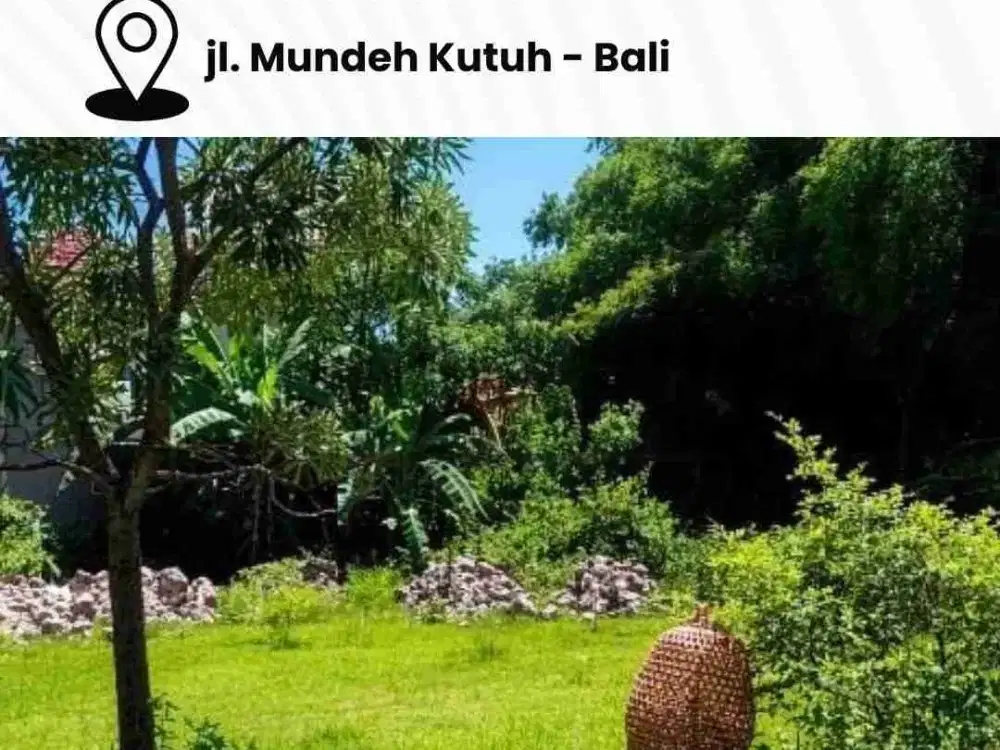 Dijual tanah lalu jln mundeh kutuh - Bali