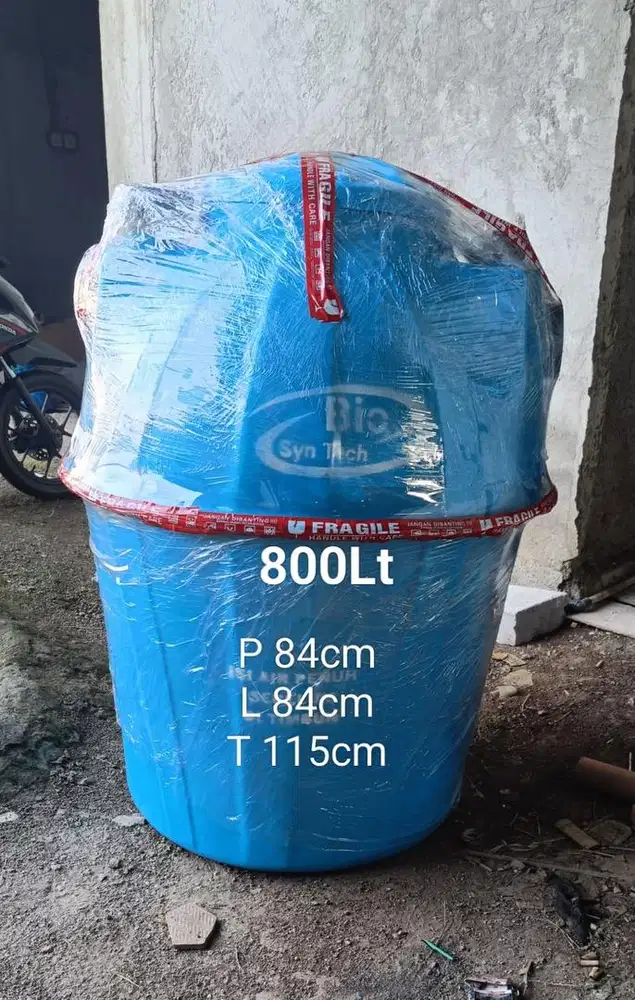Septic tank Bio 800 liter kapasitas lebih besar