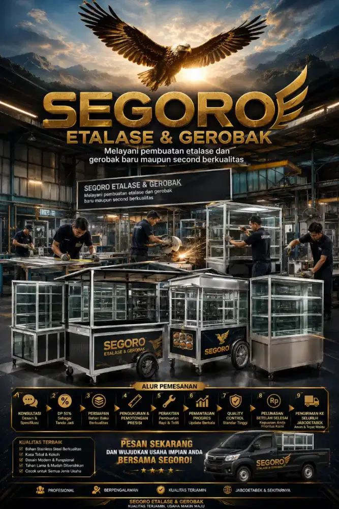 ETALASE DAN GEROBAK