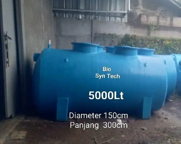 Septic tank bio 5000 liter solusi sanitasi kapasitas besar