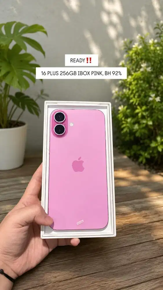 16 PLUS 256 IBOX PINK