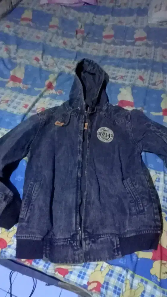 Jaket denim seken size M